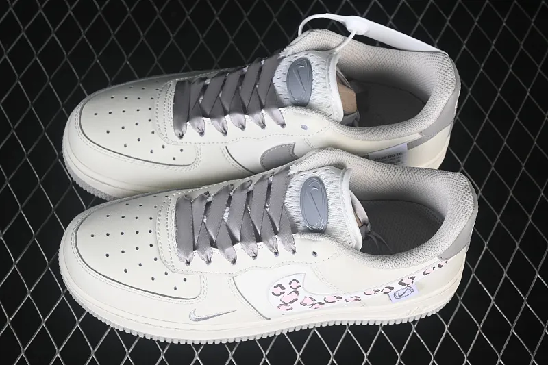 All Categories Nk Air Force 1 Air Force Series Nk Air Force 1 Low Air Force Low Nike Air Force 1'07 Low "Milk Gray Leopard" Hand-painted Graffiti Milk Gray Leopard Air Force One Low-top Casual Shoes FB1839-323